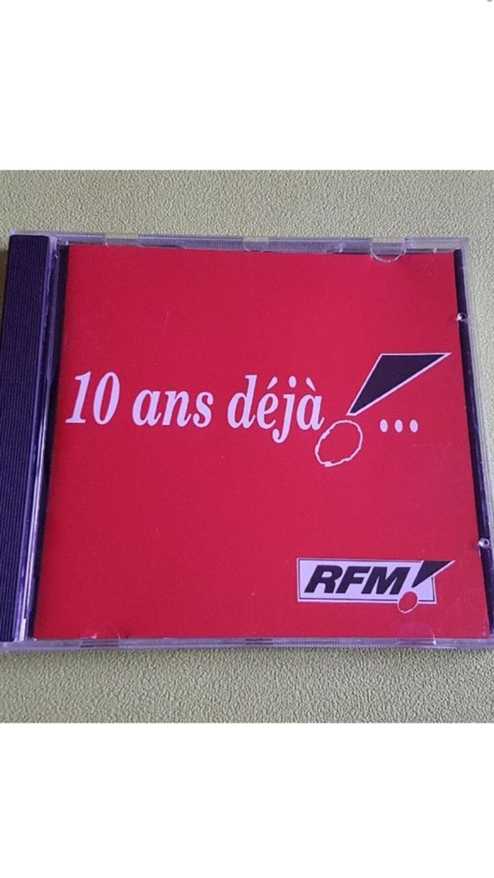 10 ANS D&Eacute;J&Agrave; RFM CD et vinyles