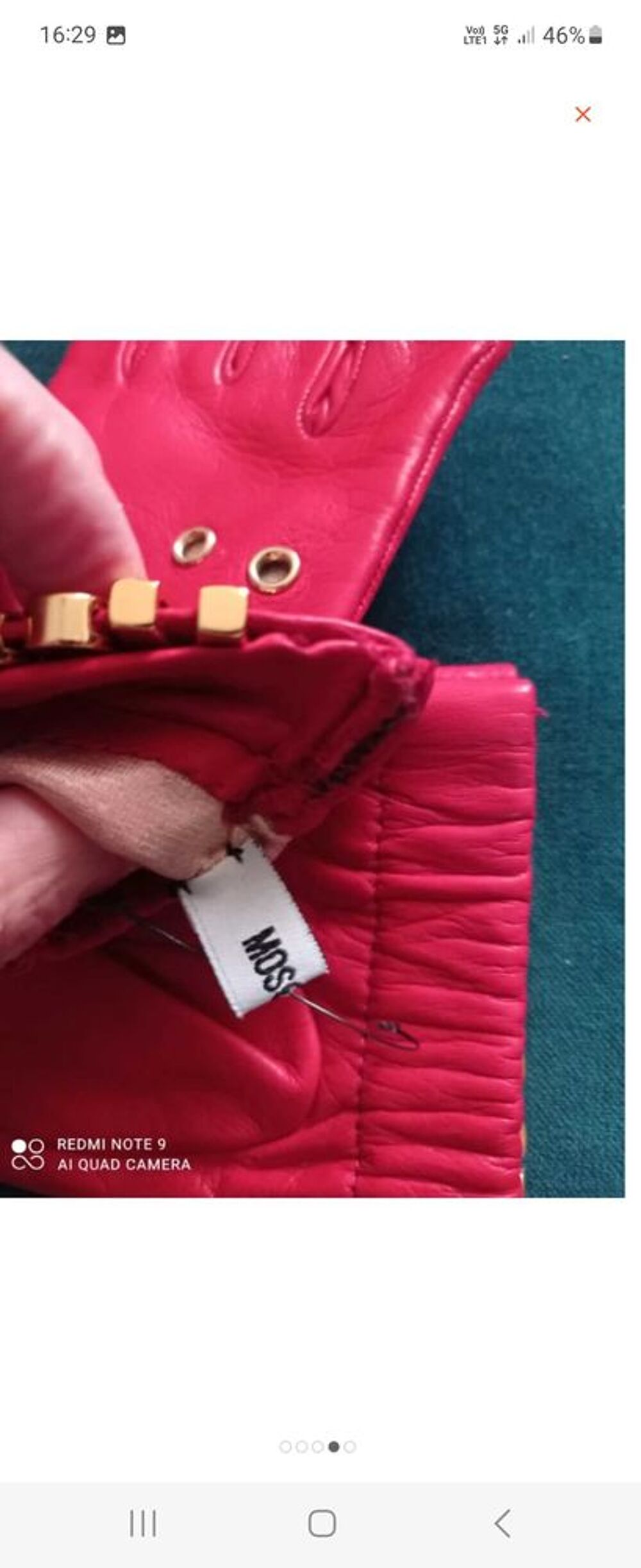 gants cuir Maroquinerie