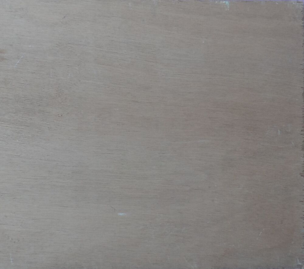 Peinture sur bois arbre et hameau 27 cm x 31 cm Décoration