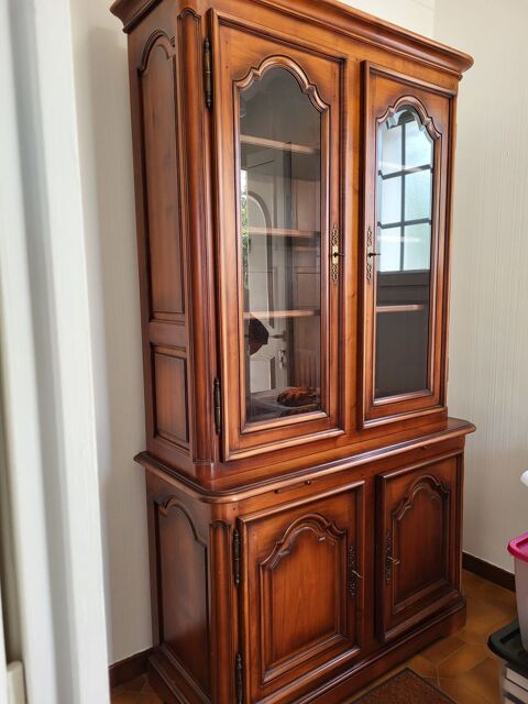 Meuble secrtaire bureau bois massif noyer 120 Montayral (47)