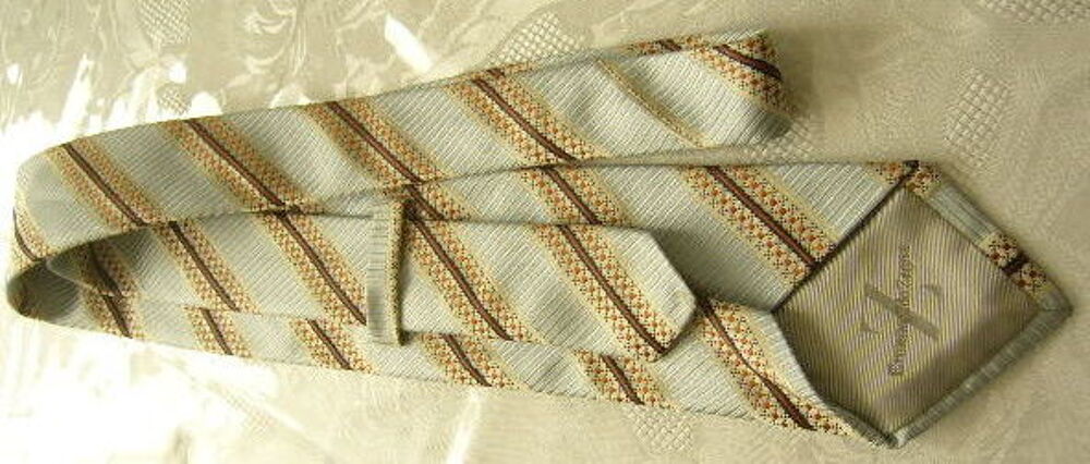 Cravate de style reversible Emenegildo Zegna Twin Vêtements