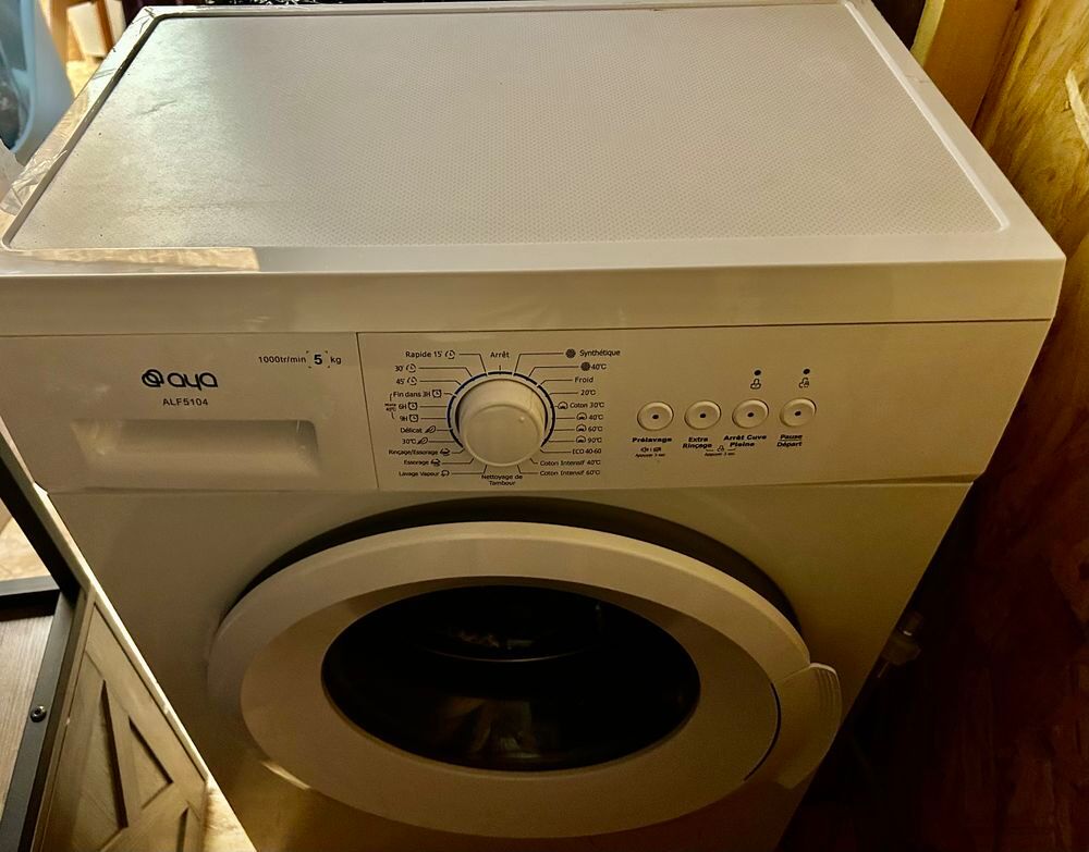Machine &agrave; laver AYA 5 kg ? Tr&egrave;s bon &eacute;tat Electroménager