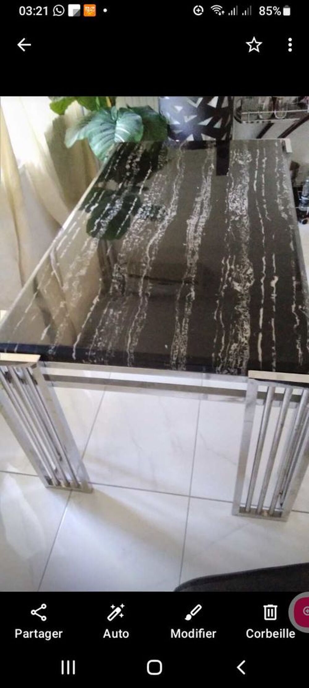 Table marbre Meubles