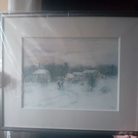 Tableau dessin  peintre Gantner Servigney (70)