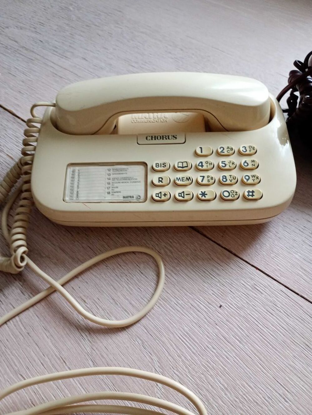t&eacute;l&eacute;phone maison 