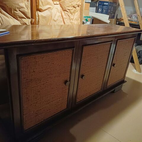 Mobilier divers dont coiffeuse-petite table-buffet rotin Le Perray-en-Yvelines (78)