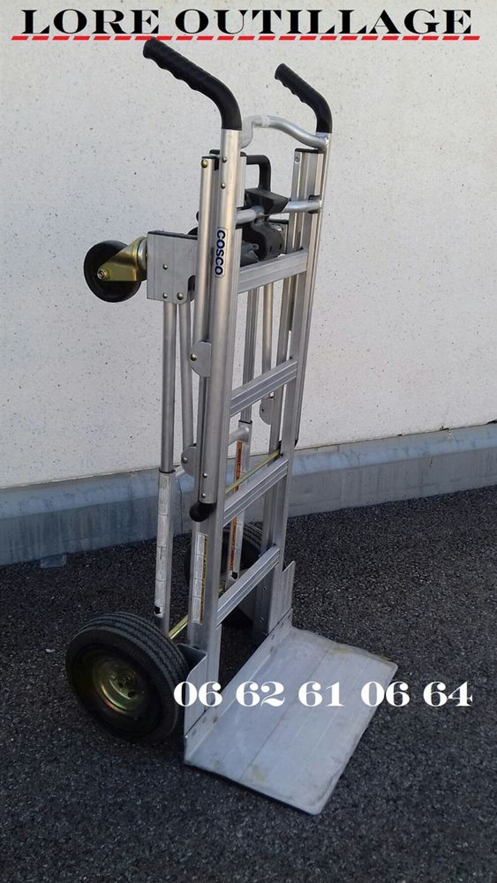 COSCO Diable - Chariot multi-positions Bricolage