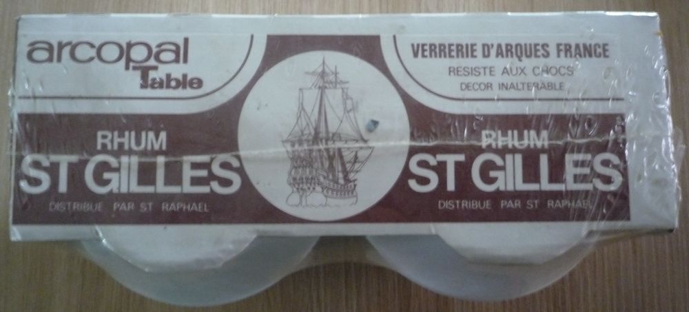 4 Tasses a caf&eacute; et soucoupes publicitaires ARCOPAL Cuisine