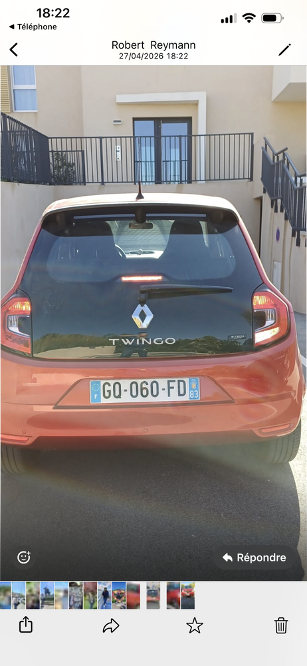 Twingo III E-Tech Authentic 2023 occasion 83000 Toulon
