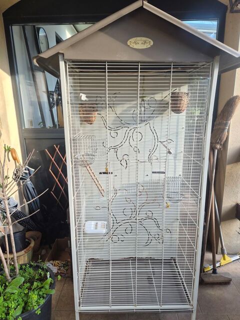 Grande cage Arabesque Axelle oiseaux 50 30140 Bagard