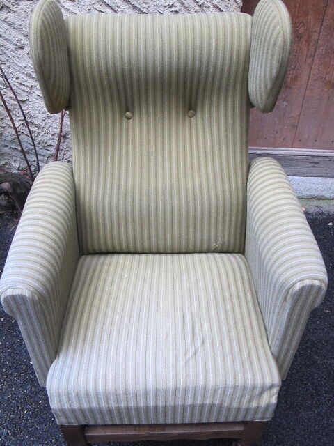 Fauteuil velours - Accoudoirs amovibles - Oreilles 75 Parent (63)