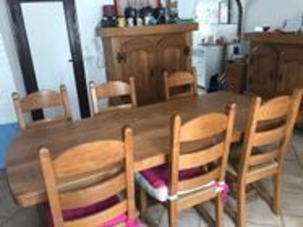 salle &agrave; manger en ch&ecirc;ne: Meubles
