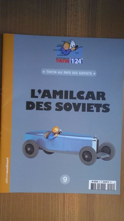 VOITURE DE TINTIN LA N�9         L'AMILCAR DES SOVIETS     60 Dolus-d'Ol�ron (17)