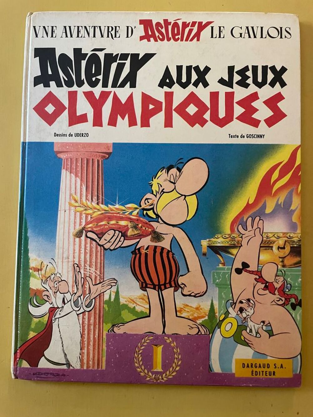 BD ASTERIX AUX JEUX OLYMPIQUES EO 1968 TBE Livres et BD