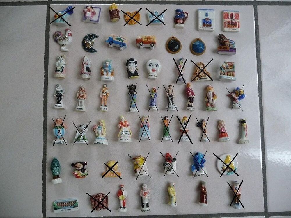 F&egrave;ves de collection divers sujets 