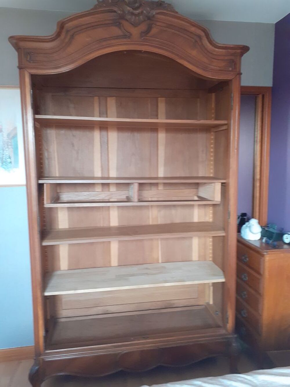 Armoire ling&egrave;re ancienne Meubles