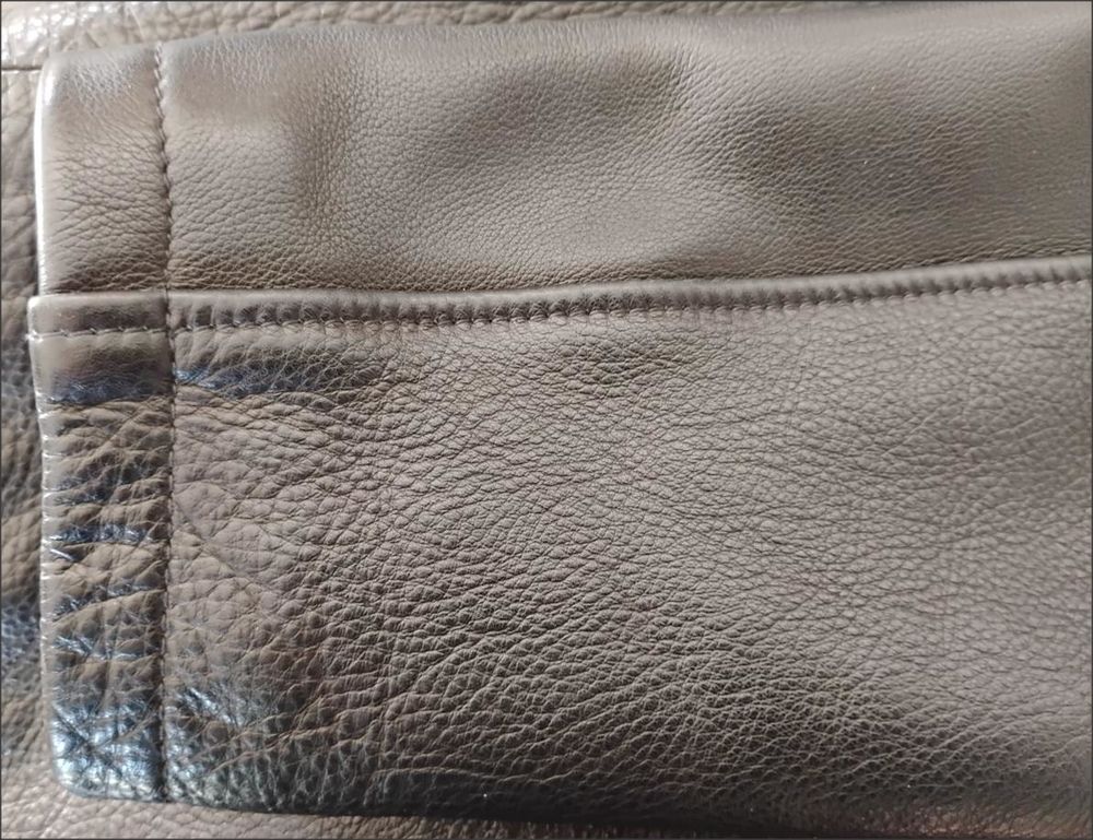 Veste blouson Cuir marque originale Chevignon&reg; Taille L Neuf V�tements