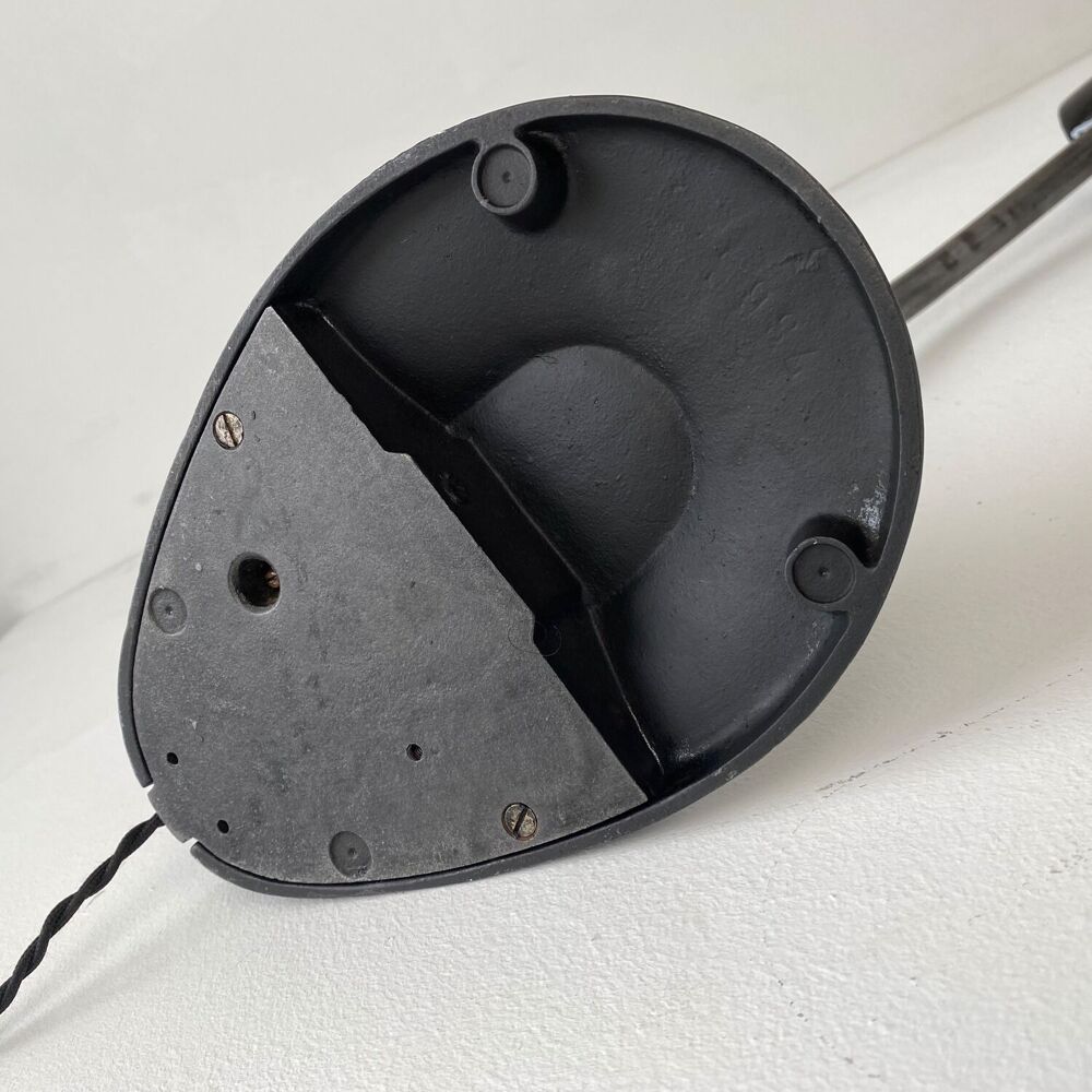 ANCIENNE LAMPE BUREAU INDUSTRIELLE BAUHAUS 1930 D�coration