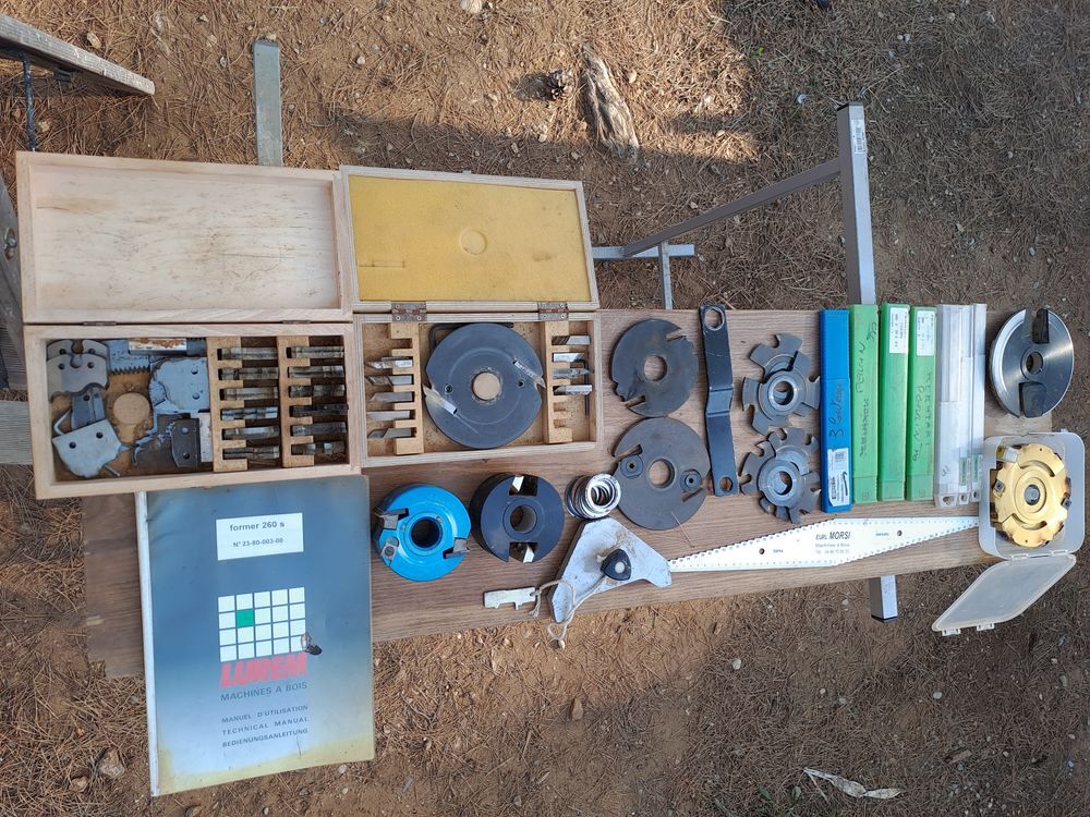 Machine &agrave; Bois LUREM 260 380 V Bricolage