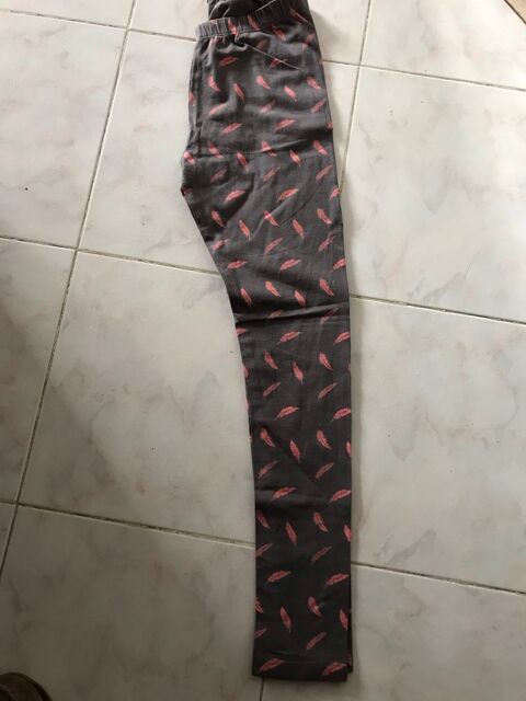 LEGGING 11.12 ANS  GRIS/Feuilles ROSE 4 Saint-Genis-Laval (69)