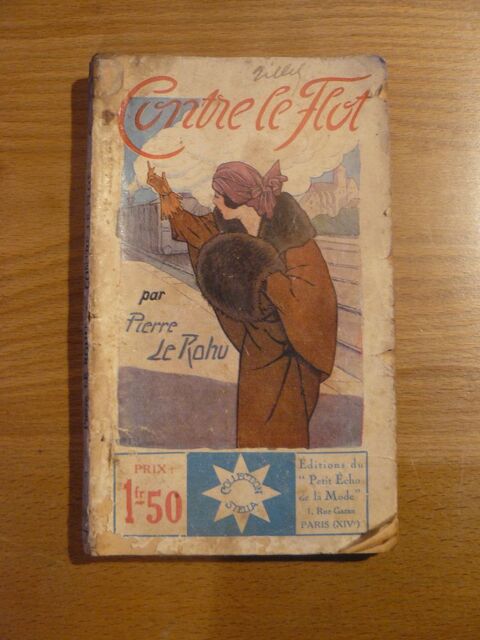 Livre ancien 'Contre le flot' de Pierre Le Rohu 3 Argenteuil (95)