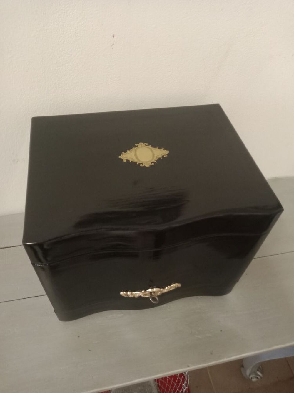 Coffret Napol&eacute;on &agrave; bijoux 19&eacute;me Meubles