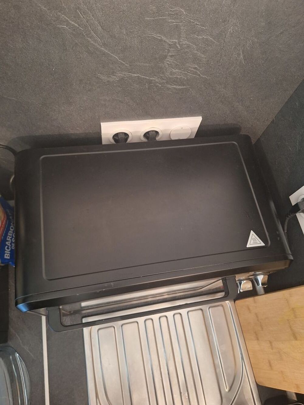 Mini four Moulinex, noir, bon &eacute;tat, 33 litres, 1600 W Electroménager