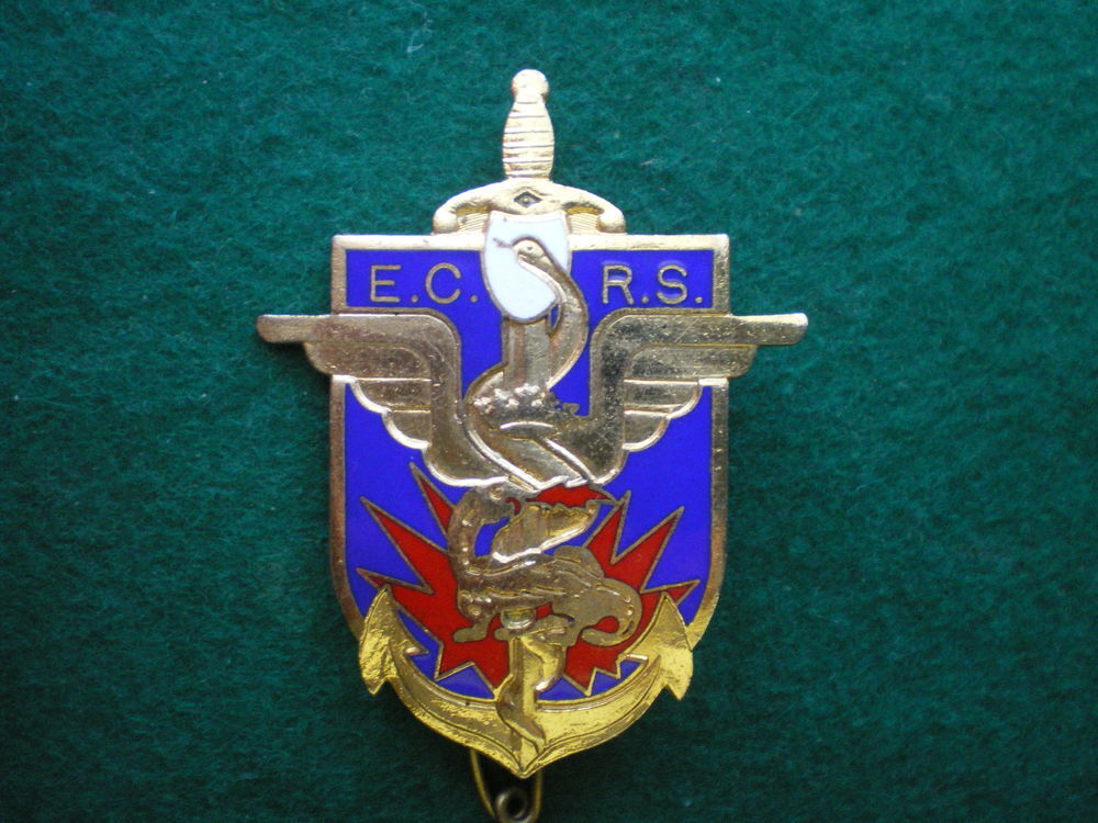 Insigne de Sant&eacute; - Ets Contr&ocirc;le Ravitaillement Sanitaire. 