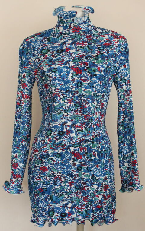 Robe pliss�e florale GIVENCHY T.40 FR 480 Issy-les-Moulineaux (92)