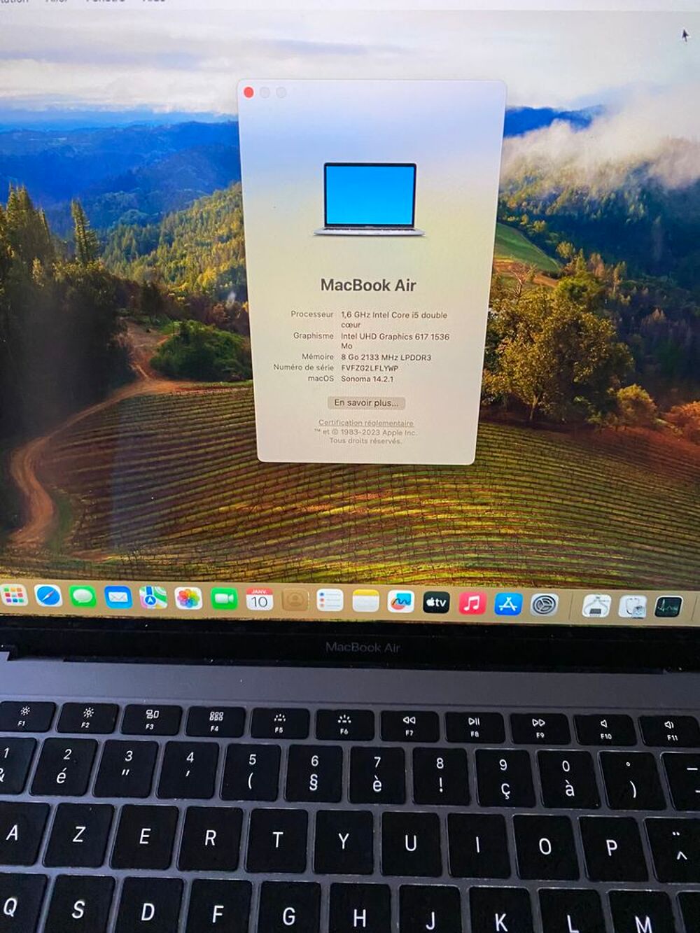 MacBook Air 13 &quot; 2019 Matriel informatique