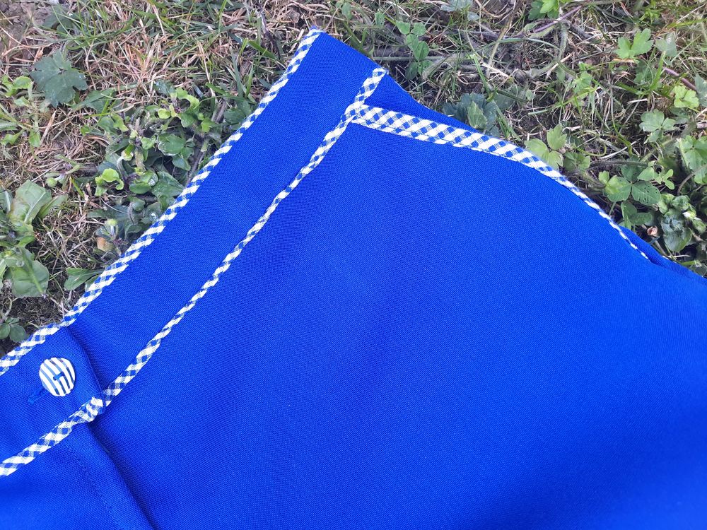 Short Bleu Roi Chaussures
