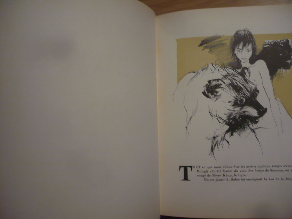 LE LIVRE DE LA JUNGLE de Rudyard KIPLING (1958) Livres et BD