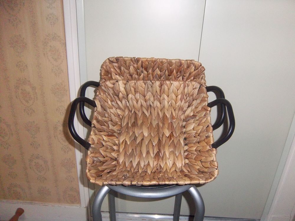 panier osier Décoration
