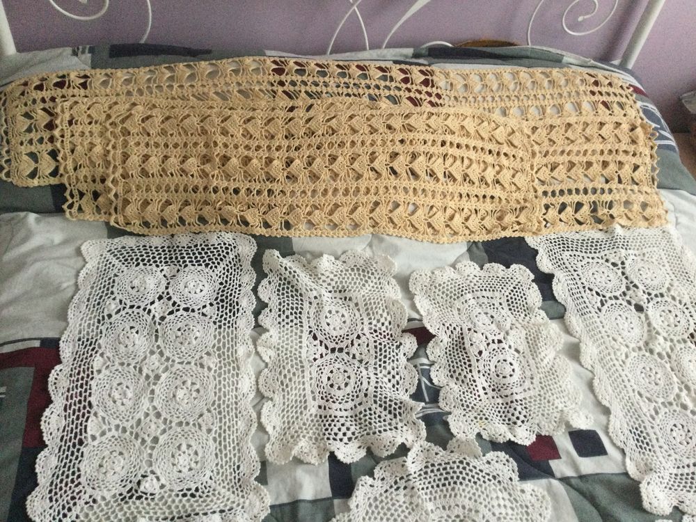Napperons diff&eacute;rents mod&egrave;les et tailles Décoration