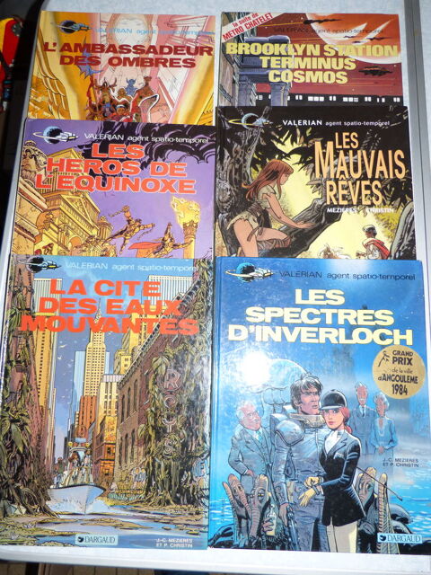 BD  -  VALERIAN  - a choisir -  LISEZ TOUT LE TEXTE Brest (29)