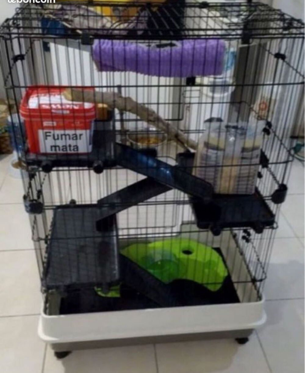 Cage rongeur type chinchilla/octodon/rat/gerbille Meubles