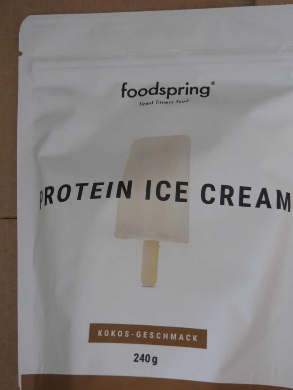 Foodspring poudre de glace prot&eacute;in&eacute;e saveur coco Cuisine