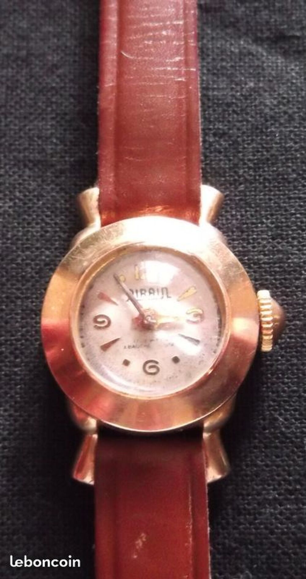 Jolie Montre de dame en or 18 k Bijoux et montres