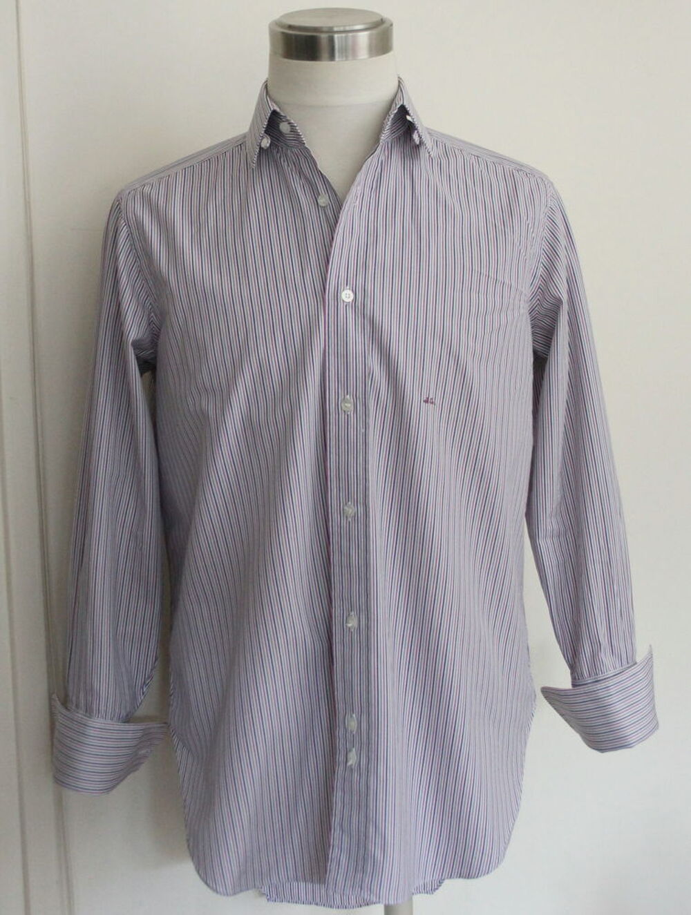 Chemise ray&eacute;e ARNYS T.39. Vêtements