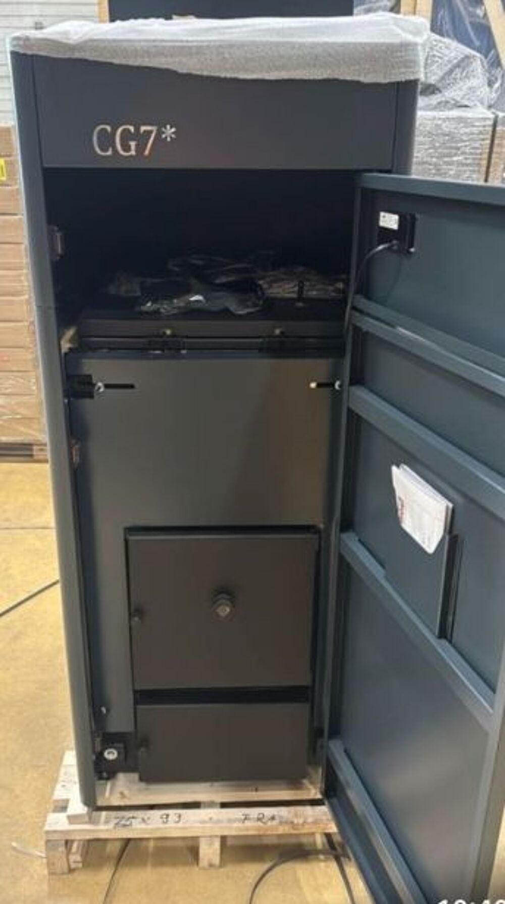 Chaudi&egrave;re &agrave; Granul&eacute;s Pellets Neuve 9Kw 30Kw Flamme Verte 7 Bricolage