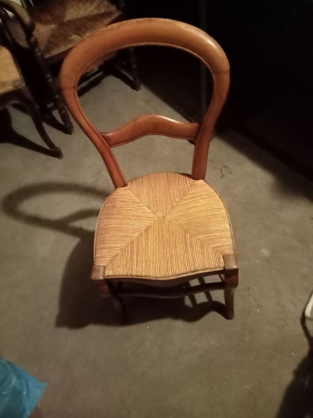  2 Chaises en paille Meubles