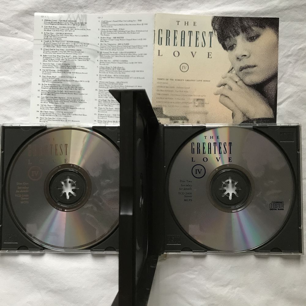 CD The Greatest Love IV Compilation CD et vinyles