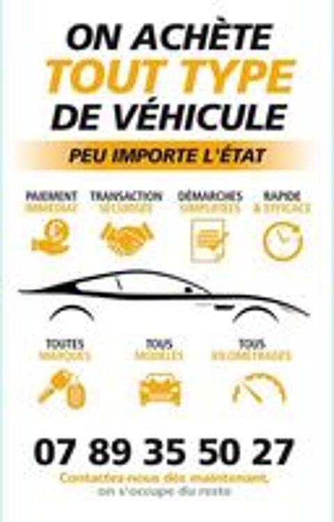   achat tout type de véhicule 