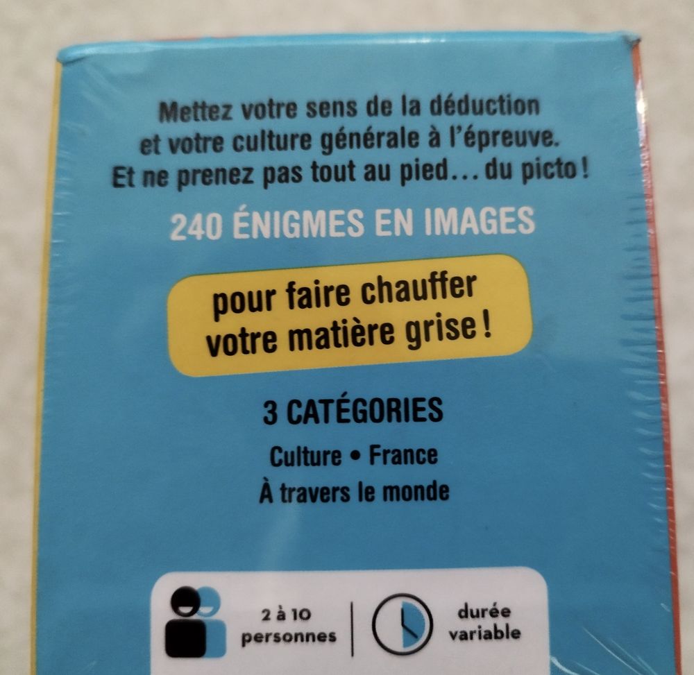 Mini boite picto quiz Neuf Jeux / jouets