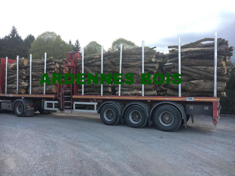 Bois de chauffage en longueur de 2 m&egrave;tres par camion Bricolage