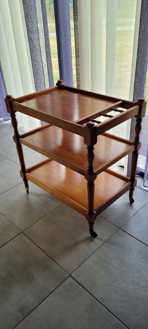 Desserte roulante en merisier 30 Vensac (33)