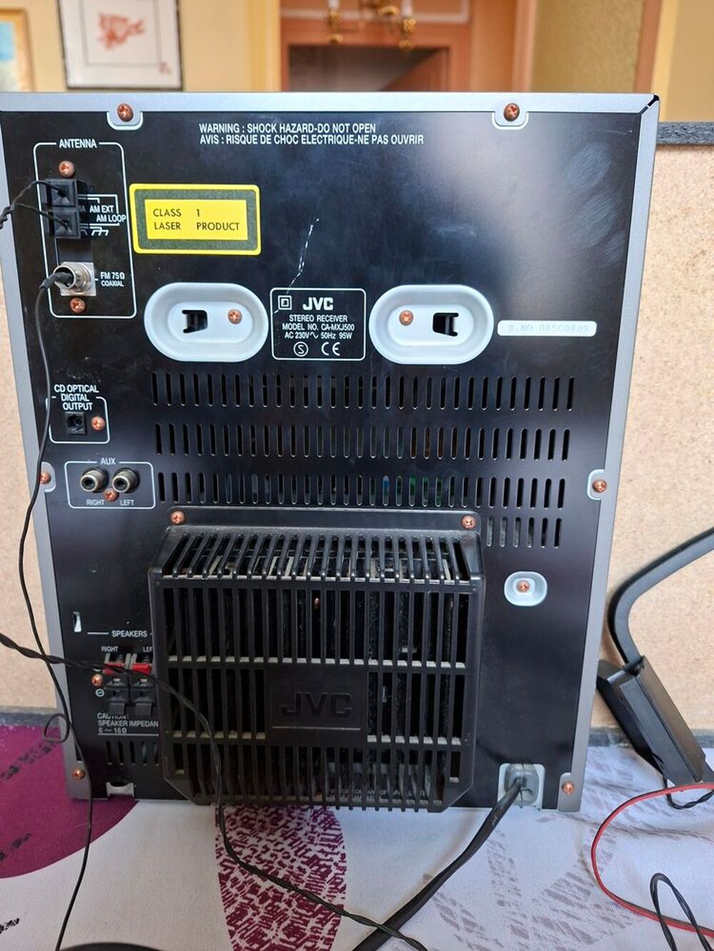 Cha&icirc;ne Hi-fi JVC MX-J500 Audio et hifi