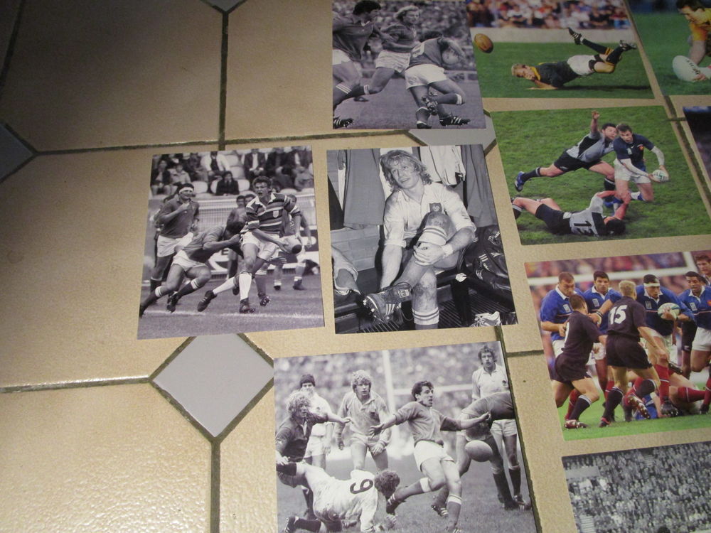 LOT CARTE RUGBY" 1979 france nouvelle zelande-australie" 