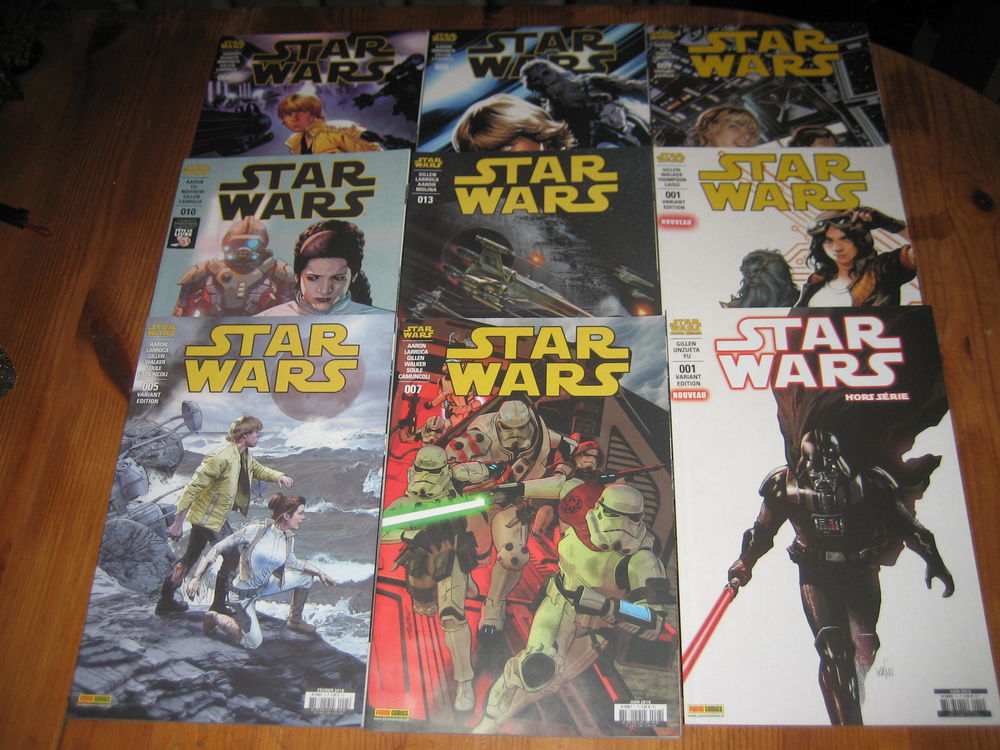 lot 9 comics STAR WARS marvel panini en fran&ccedil;ais Livres et BD