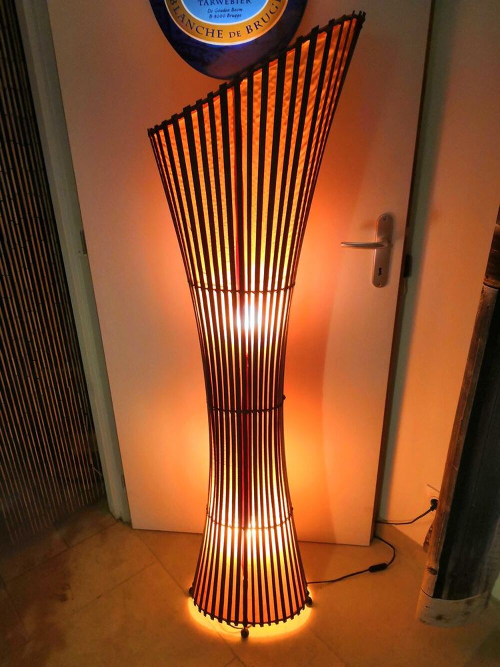 lampe bambou Décoration